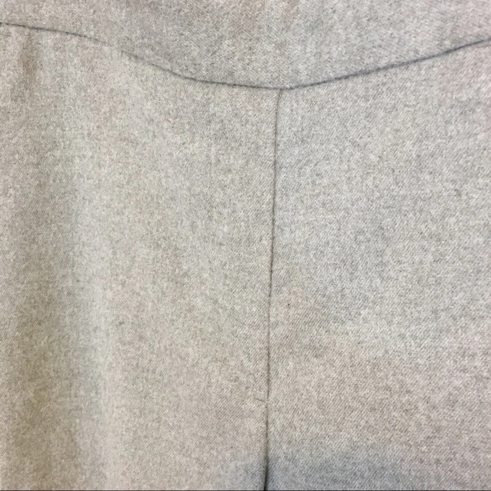Zara | Gray ankle length elastic waist pants xs